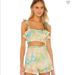 Charlotte Short in Tie Dye